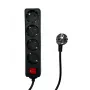 Microconnect MC-GRU0045BS Extensão elétrica 5 m 4 tomadas AC Interior Preto