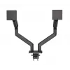 Suporte de secretária Manhattan para TV e monitor, totalmente articulado, braço com mola, 2 ecrãs, 13–45