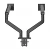 Suporte de secretária Manhattan para TV e monitor, totalmente articulado, braço com mola, 2 ecrãs, 13–45