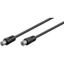 Microconnect COAX015 Cabo coaxial 1,5 m Preto