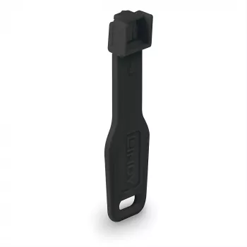Conjunto de bloqueadores de portas Lindy RJ45 Port Locks Preto — 10 unid. + 1 chave, compatível com conectores RJ-45