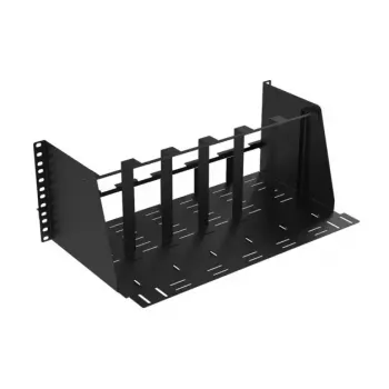 Caixa para Mini-PC Lanview LVR-MINIPC-BRACK-4UBL – caixa compacta em metal, Modelo LVR-MINIPC-BRACK-4UBL