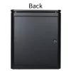 Rack autónomo Lanview RDL12U66BL — 12U, 600 kg, fechadura com chave, pés ajustáveis, gestão de cabos, IP40, preto