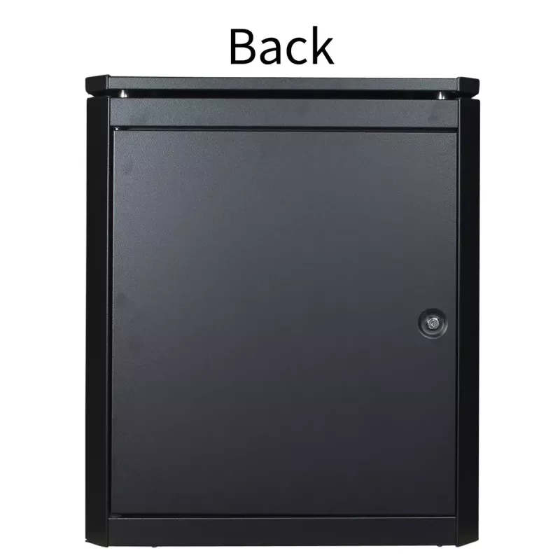 Rack autónomo Lanview RDL12U66BL — 12U, 600 kg, fechadura com chave, pés ajustáveis, gestão de cabos, IP40, preto