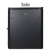 Rack autónomo Lanview RDL12U66BL — 12U, 600 kg, fechadura com chave, pés ajustáveis, gestão de cabos, IP40, preto