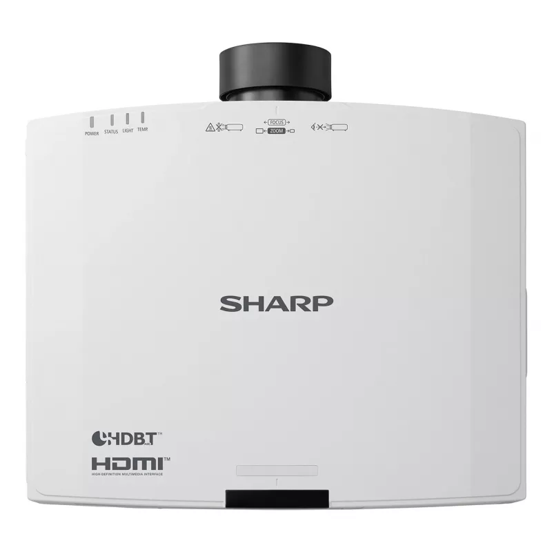 Projetor Sharp V731U Standard Throw 7300 ANSI Lumen 3LCD WUXGA (1920x1200) 3D branco