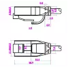 Cabo de rede Goobay 93716 preto 3m Cat6 U/UTP