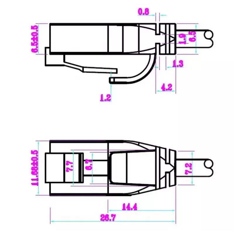Cabo de rede Goobay 93716 preto 3m Cat6 U/UTP