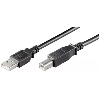 Cabo USB Microconnect USBAB3B-LSZH USB 2.0 3 m USB A USB B preto