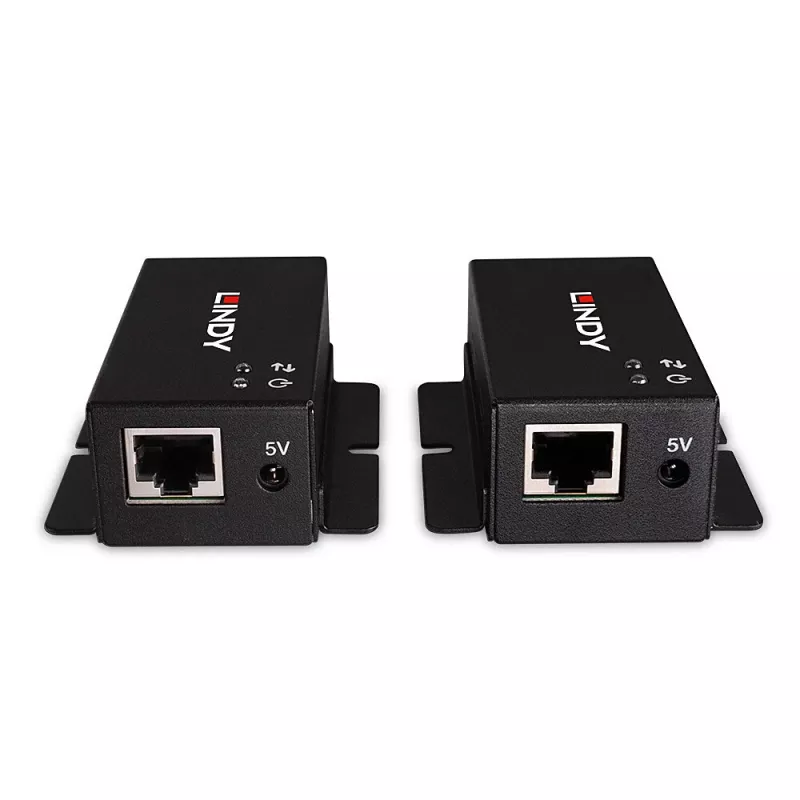 Emissor e recetor de rede Lindy 50m 2 Port USB 2.0 Cat. 6 Extender