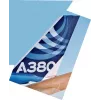 Maquete Revell Airbus A 380 Design Nova pintura voo inaugural