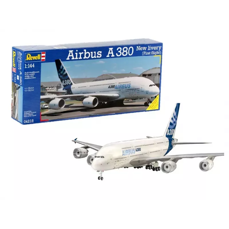 Maquete Revell Airbus A 380 Design Nova pintura voo inaugural
