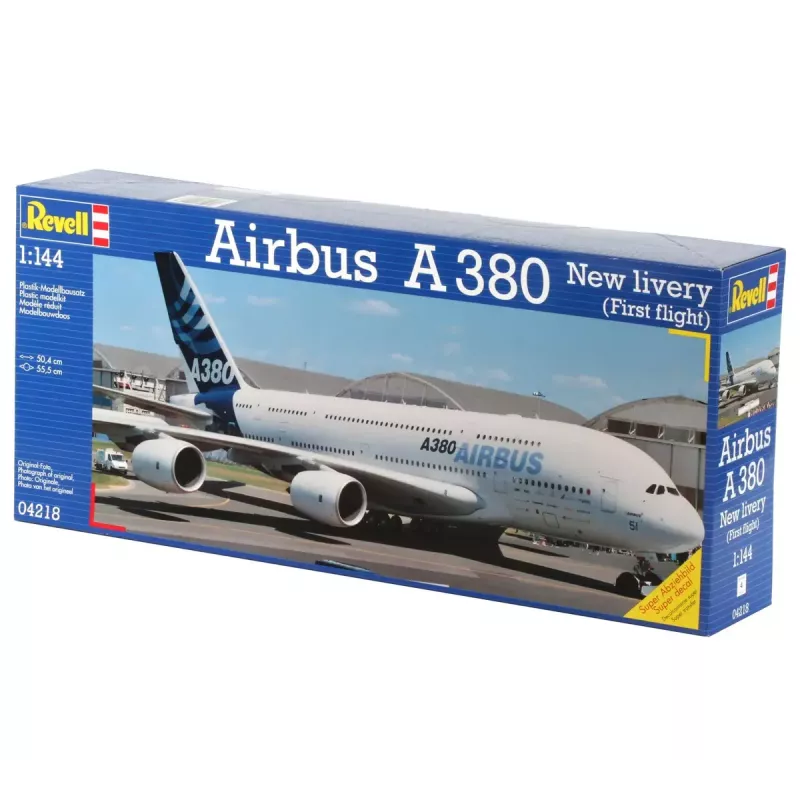 Maquete Revell Airbus A 380 Design Nova pintura voo inaugural