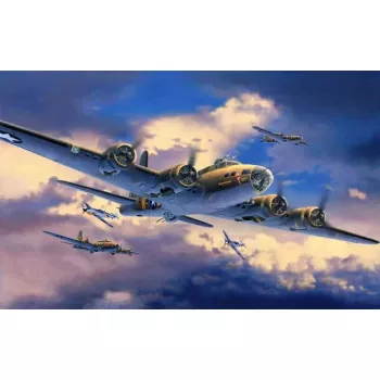 Maquete de avião de asa fixa Revell B-17F Memphis Belle