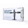 Suporte para monitor Gembird MS-D2-01 27 polegadas preto autónomo