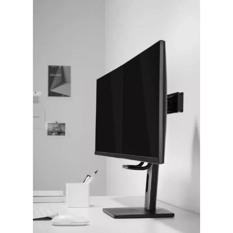 Suporte para monitor Gembird MS-D2-01 27 polegadas preto autónomo