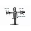 Suporte para monitor Gembird MS-D2-01 27 polegadas preto autónomo