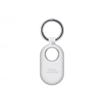 Samsung EF-PT560CWEGWW capa de silicone com argola de mosquetão para Galaxy SmartTag2, branca