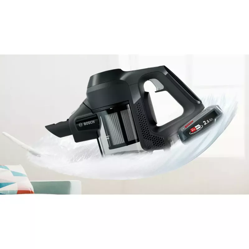 Aspirador vertical Bosch Serie 6 BBS611BSC aspirador 2 em 1 bateria a seco sem saco preto 2,5 Ah