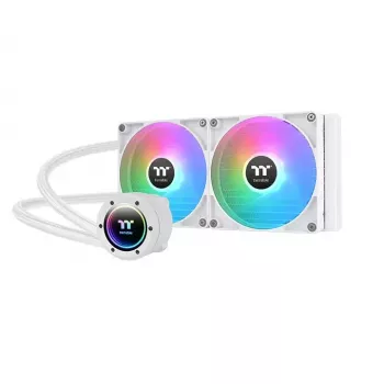 Refrigeração líquida All-in-One Thermaltake CL-W377-PL14SW-A 14 cm branco 84,32 cfm