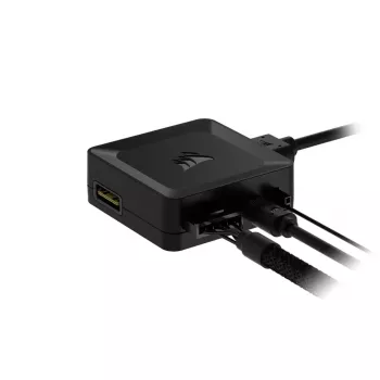 Controlador de ventoinhas Corsair iCUE LINK System Hub preto 1 unidade