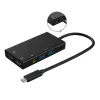Hub USB de captura de vídeo j5create JVA01-N 1920x1080 30Hz preto