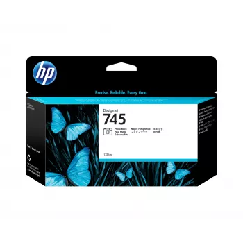 Cartucho HP 745 - 130 ml - preto fotográfico - Original