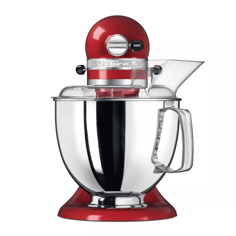 Robot de cozinha KitchenAid Artisan 5KSM175PS — 300 W, 4,8 l taça de aço inoxidável, vermelho