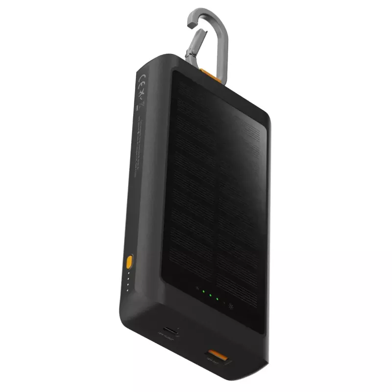 Xtorm Go2 Series XG2S101 power bank solar, 10000 mAh, 15 W, preto