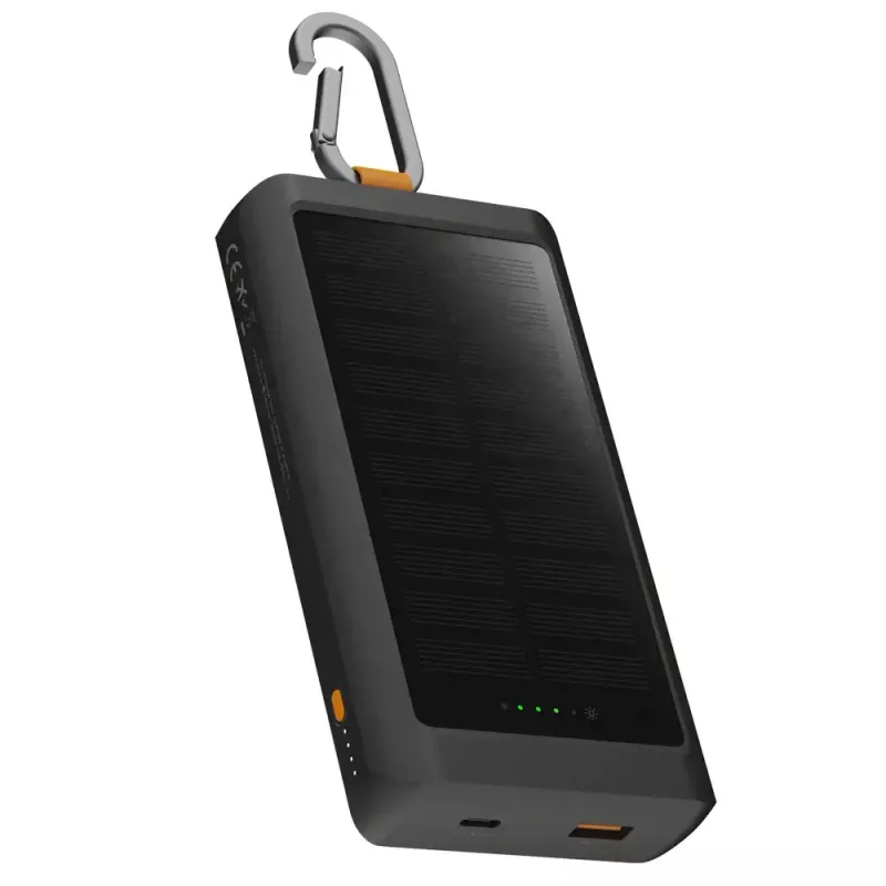 Xtorm Go2 Series XG2S101 power bank solar, 10000 mAh, 15 W, preto
