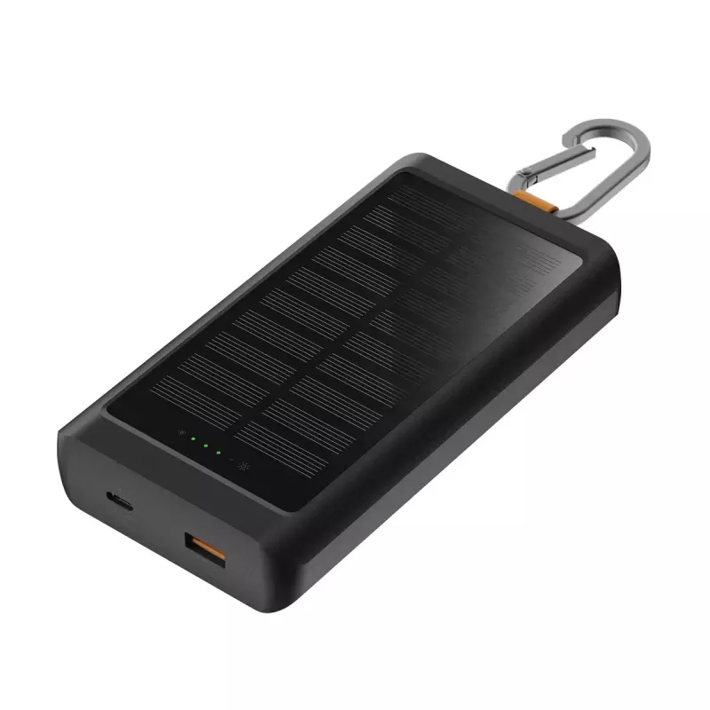Xtorm Go2 Series XG2S101 power bank solar, 10000 mAh, 15 W, preto