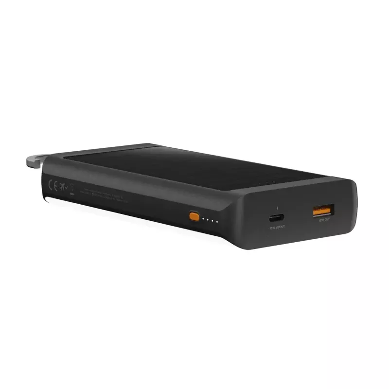 Xtorm Go2 Series XG2S101 power bank solar, 10000 mAh, 15 W, preto