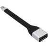 Adaptador de cabo de vídeo Techly ICOC-USBC-DP12 0,131 m USB Type-C DisplayPort preto