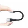 Adaptador de cabo de vídeo Techly ICOC-USBC-DP12 0,131 m USB Type-C DisplayPort preto