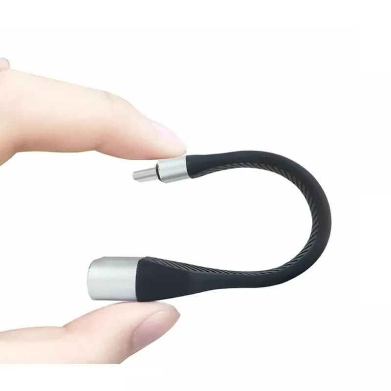 Adaptador de cabo de vídeo Techly ICOC-USBC-DP12 0,131 m USB Type-C DisplayPort preto