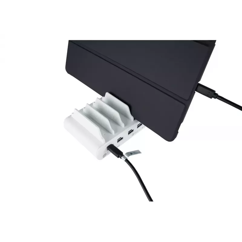 Estação de carregamento autónoma Alcasa PCA-D006W Branco 110W 100-240V