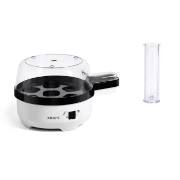 Krups EG233115 Cozedor de ovos 7 ovo(s) Preto, Branco