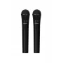 Sony ULTMIC1 (UOULTMIC1) conjunto de microfones de karaoke sem fios, 2 microfones + recetor, preto