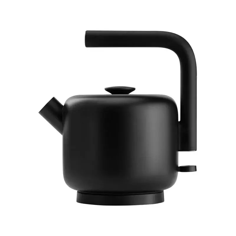 Chaleira elétrica FELLOW Clyde 1,0 L 1200 W – corpo em silicone, depósito de 1,5 L, preto