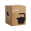 Chaleira elétrica FELLOW Clyde 1,0 L 1200 W – corpo em silicone, depósito de 1,5 L, preto