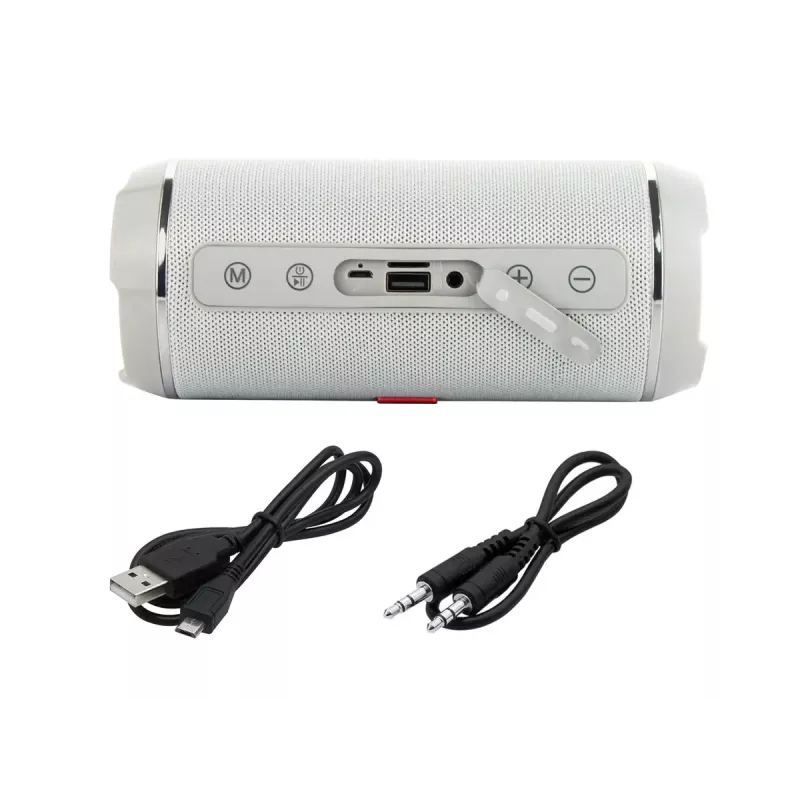 Altifalante portátil Mono BLOW BT-460 cinzento — 5 W RMS, bateria de 2000 mAh, Bluetooth 4.0, MicroSD, FM, AUX