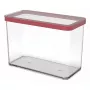 Recipiente de armazenamento rotho LOFT 2,1 L retangular transparente 100×200×142 mm, tecnopolímero