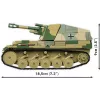 Cobi Blocos SD.KFZ.124 Wespe kit de montagem, 860 blocos
