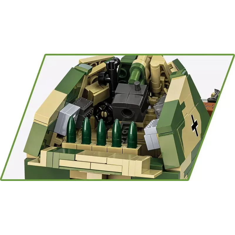 Cobi Blocos SD.KFZ.124 Wespe kit de montagem, 860 blocos