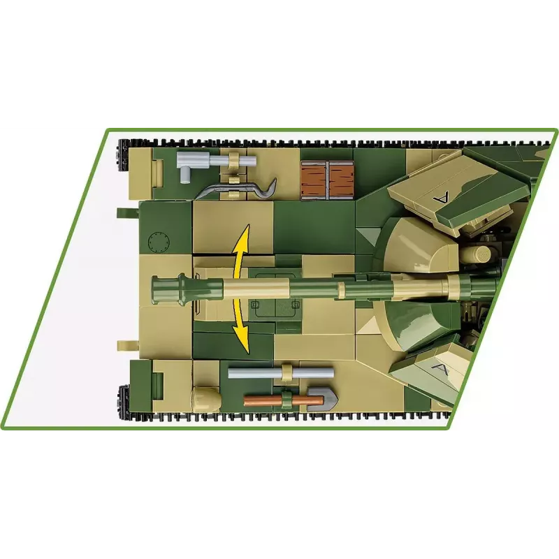 Cobi Blocos SD.KFZ.124 Wespe kit de montagem, 860 blocos