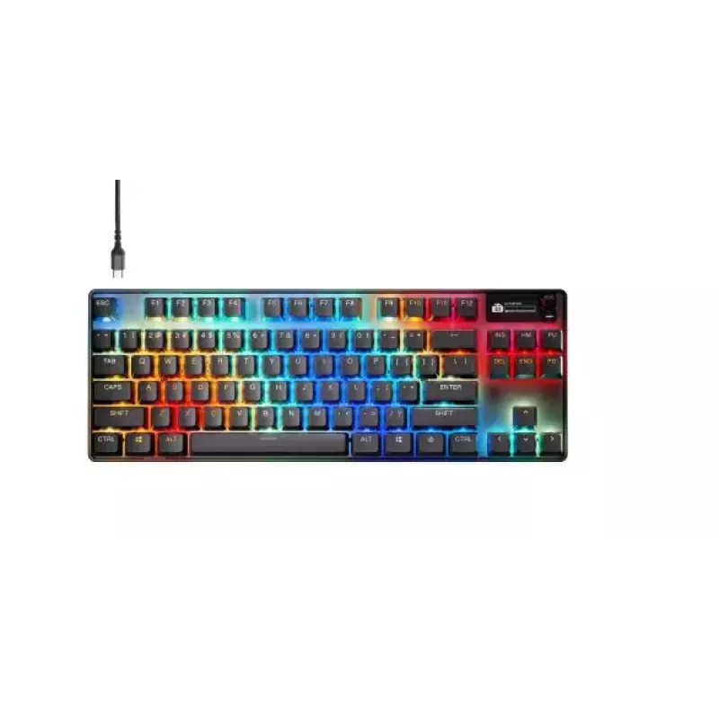 Teclado Steelseries APEX PRO TKL GEN 3 Gaming USB US English Preto