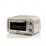 Forno elétrico mini Ariete 3919 Vintage, 800 W, capacidade 10 l, vidro duplo, retro, bege