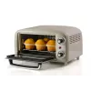 Forno elétrico mini Ariete 3919 Vintage, 800 W, capacidade 10 l, vidro duplo, retro, bege