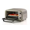 Forno elétrico mini Ariete 3919 Vintage, 800 W, capacidade 10 l, vidro duplo, retro, bege