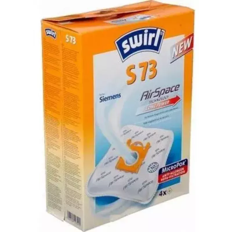 Sacos de aspirador Swirl S 73 AirSpace Universal